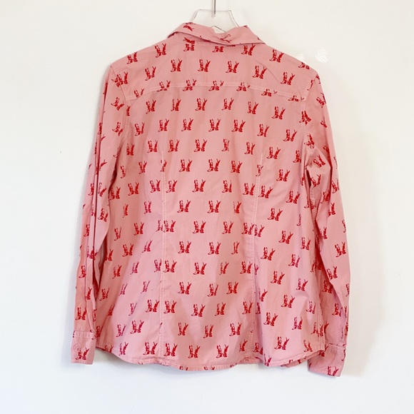 VINTAGE Barn Fly Trading boot print XL button-down - Picture 3 of 4